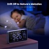 Dekala LED Digital Alarm Clock with Double Alarms, Temperature &