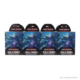 WizKids D&D Icons of The Realms: Seas & Shores - 8ct. Booster Brick