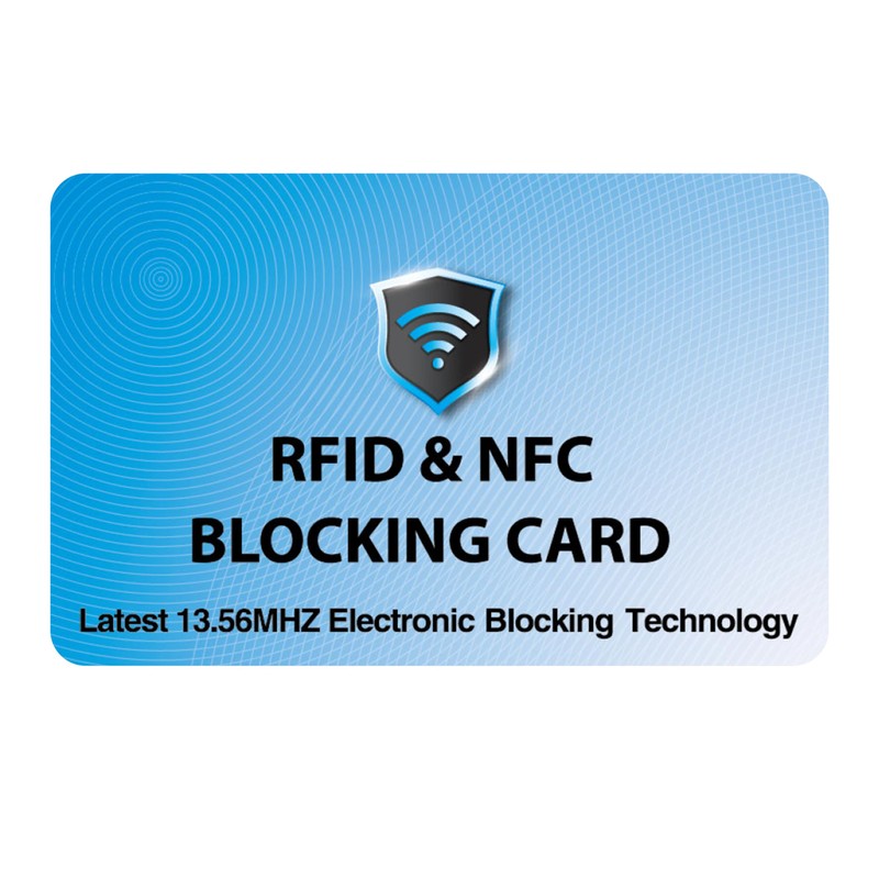 SaiTech IT 2 Pack RFID Blocking Cards Protect Your Entire