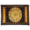 Ethnic Black Tapestry Astrology Print Wall Décor Table Runner Bed