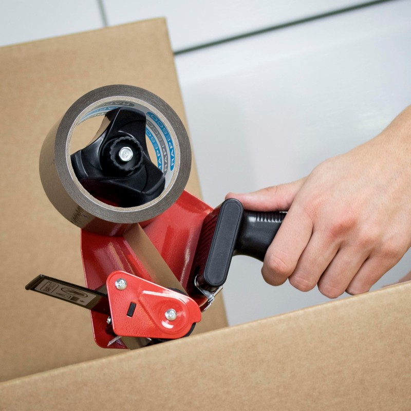 Rapesco 1683 Germ-Savvy Antibacterial, 960 Tape Dispenser with 1 Brown