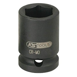 KS Tools 515.1026 Hexagonal Impact Socket 1/2 Inches Short 26 mm