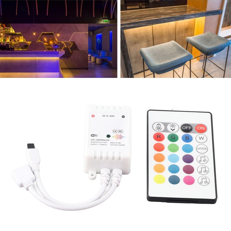 Tuya LED Smart Controller, Dual Mode WIF Bluetooth Controller, TUYA,