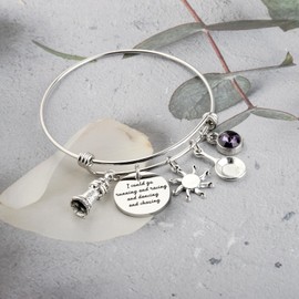 SEIRAA Princess Sun Bracelet Fairytales Lost Princess Gift Princess Fans Jewelry for Her (Rap Sun Bracelet)