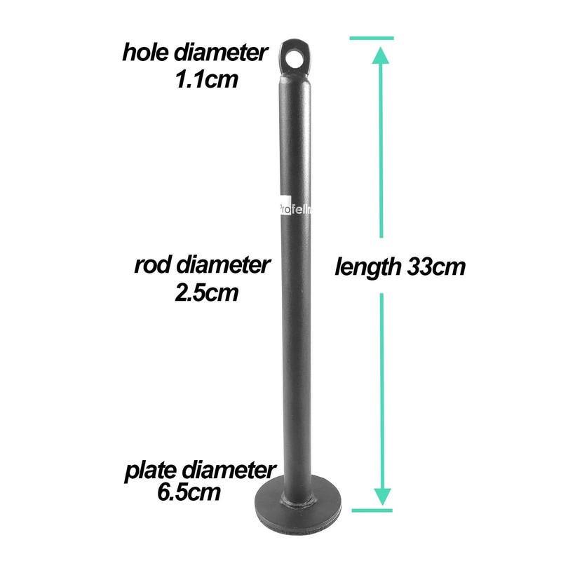 Weight Plates Loading Pin Lifting Rod - Home Gym Cable