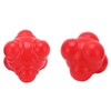 2pcs Rubber Reaction Bounce Balls Irregular Shape Reaction Balls for