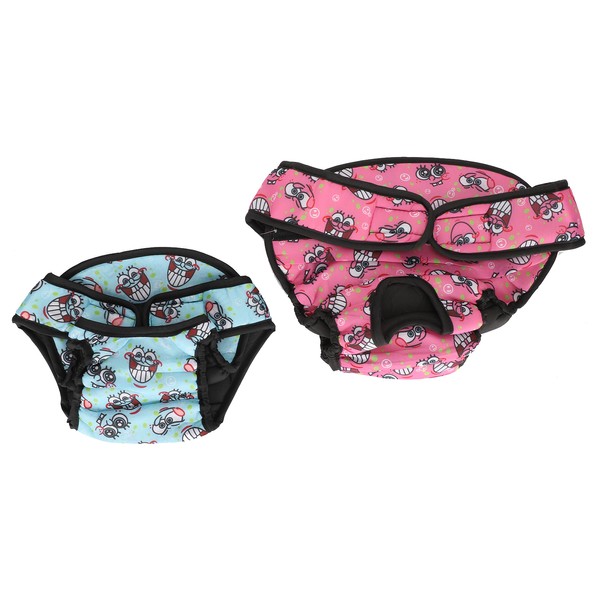 2pcs Soft Breathable Dog Physiological Pants Adjustable Dog Pet Underwear