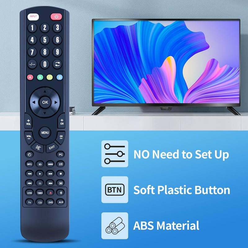 TCNOUMT New soundbar Remote Control Replacement Suitible for Bose Soundbar