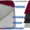 Hsmienk 14 inch Laptop Sleeve, Upgrade Shockproof Protective Computer 14inch,