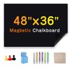 Babenoun Chalkboard Wallpaper Stick and Peel, 36" x 48" Magnetic