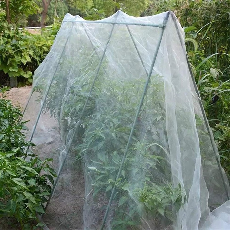Agfabric Garden Netting 8.2'x32' Insect Pest Barrier Bird Netting for