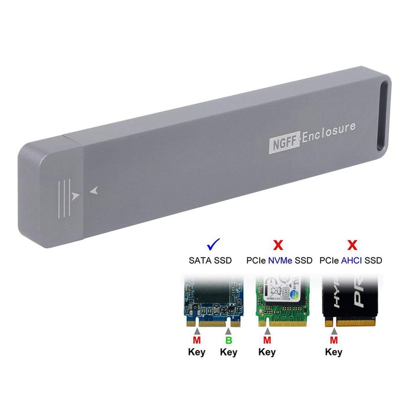 Xiwai B/M-Key NGFF M2 SSD to USB 3.0 External PCBA