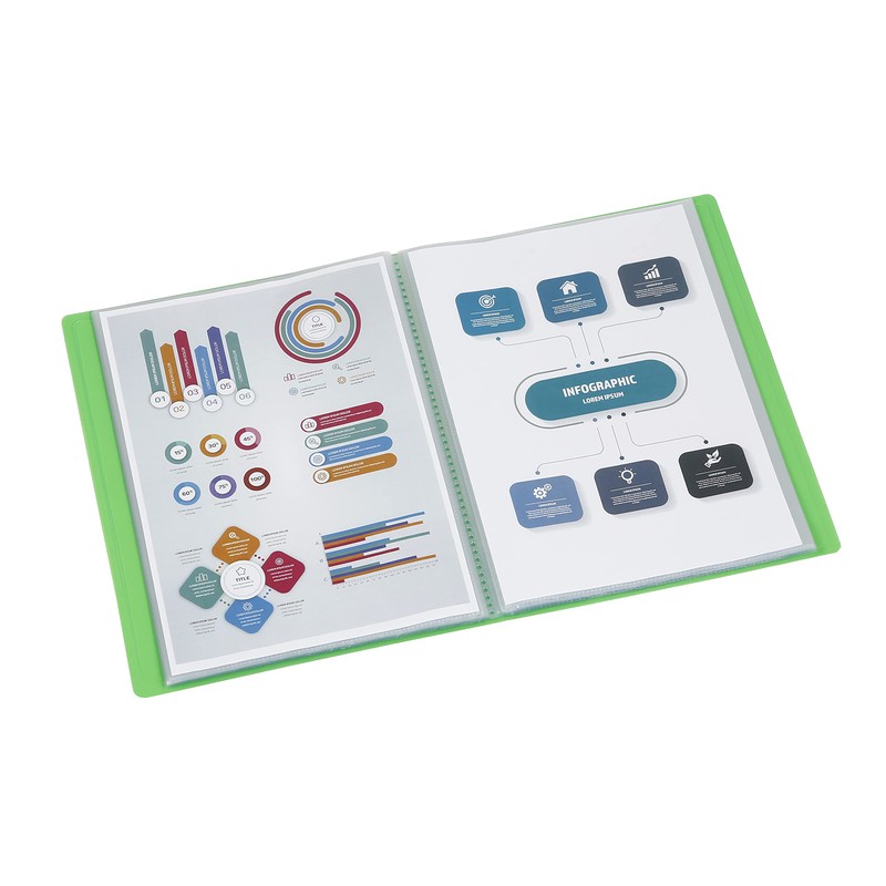 Viquel - Document Protector 80 Views (40 Pockets) - A4