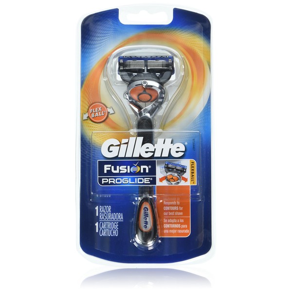 Gillette Fusion ProGlide Men's Razor with Flexball Handle Technology + 1 Razor Blade Refill, Mens Razors/Blades