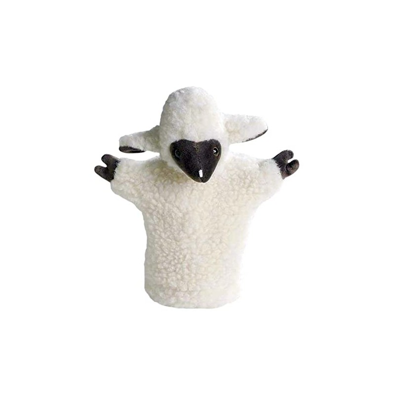 Saling Dark Lamb Hand Puppet