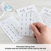 Sahjzk Baby Shower Bingo Cards, 25 Unique Sheets, Gender Neutral
