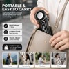 Portable Handheld Fan for Personal Cooling – USB Rechargeable Mini