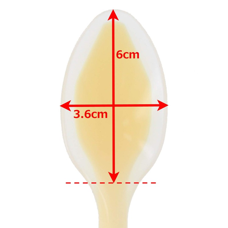 Okabe Yōshi KU-07Y Mouth-Friendly Spoon, One Piece, Deep Shape, Large,