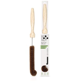 Eco Coconut Bottle Brush, Natural, One Size