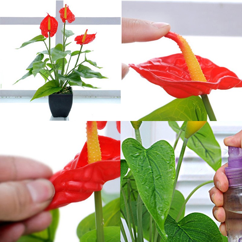 Artificial Flower Living Room Decorative Flowers Plastic Flowers Simulation Potted