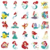 50Pcs Mixed Cartoon The Little Mermaid Stickers Gifts for Kids