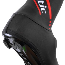 Santic Cycling Overshoes Cycling Shoes Cover MTB Bike Overshoes Cycling Gaiter with Zip Black EU 44-47