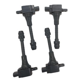 JESBEN 22448-6N002 22448-6N011 Juego de 4 bobinas de encendido de repuesto para Nissan Sentra 1.8L 2001-2006 Almera N16 Primera P11 UF-351 UF351 UF548 UF-548 C1397 22448-6N015