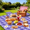 Extra Large Picnic Blanket Waterproof,80"x 80"Foldable Machine Washable Beach Blanket,Outdoor