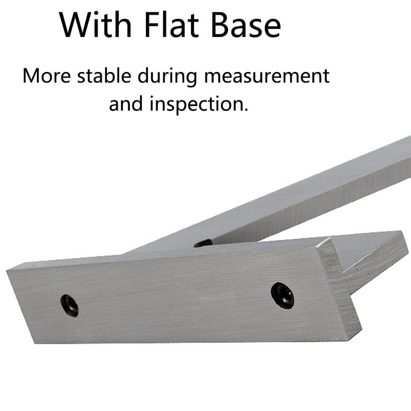 45 Degree Angle Ruler, High Accuracy Carbon Steel 45 Degree