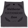 Geschenk mit Namen personalisiert by Shirtracer - Apron - Baking