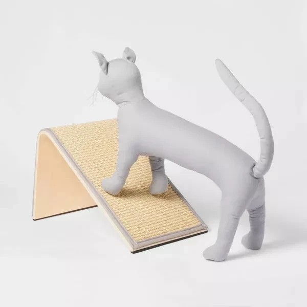 Cat Scratcher Ramp - Tan - 17" - Boots &