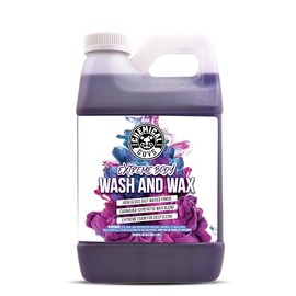 Chemical Guys Extreme Bodywash & Wax Jabón espumoso para lavar coches (para cañones de espuma, pistolas o cubos de lavado) Para coches, camiones, motos, vehículos recreativos Más, 1,89 L, aroma de uva