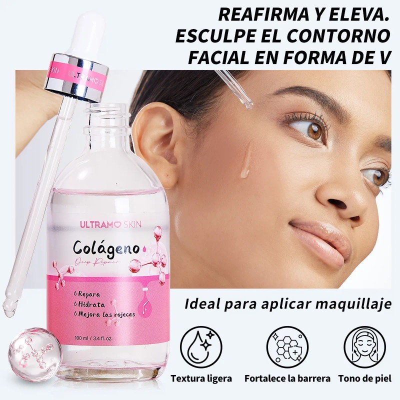 Suero Premaquillaje Colágeno Ultramo 100ml Deep Repair