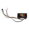 YB28VTM LED Digital Voltmeter Low Power Alarm Battery Indicator Thermometer