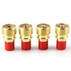 TIANLYLIN 40pcs TIG Gas Lens Collet Body & #4 ~