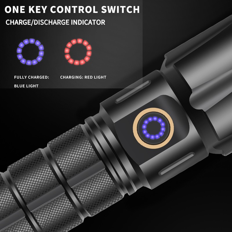 UV Flashlight Black Light Flashligh 4 Core 15W for Pet