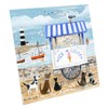 Global Designs Ice Cream Artwork by Maureen Bondfield Printed Onto