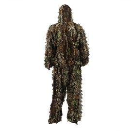 Zicac 3D Ghillie Camouflage Suit Jungle Ghillie Suit Woodland Camouflage Suit Clothing for Hunting Concealed Party Jewellery, multicolour