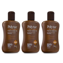 3P Polytar Scalp Coal Tar Shampoo 150ml x3