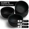 MIAMIO – 25.5 Oz Set of 4 Ceramic Bowls –