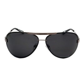 Roberto Marco Pilot XL Polarized Sunglasses for Drivers - Big Size - No Glare Grey Lenses