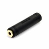 StarTech.com 3.5mm Black Headphone Connector Adapter