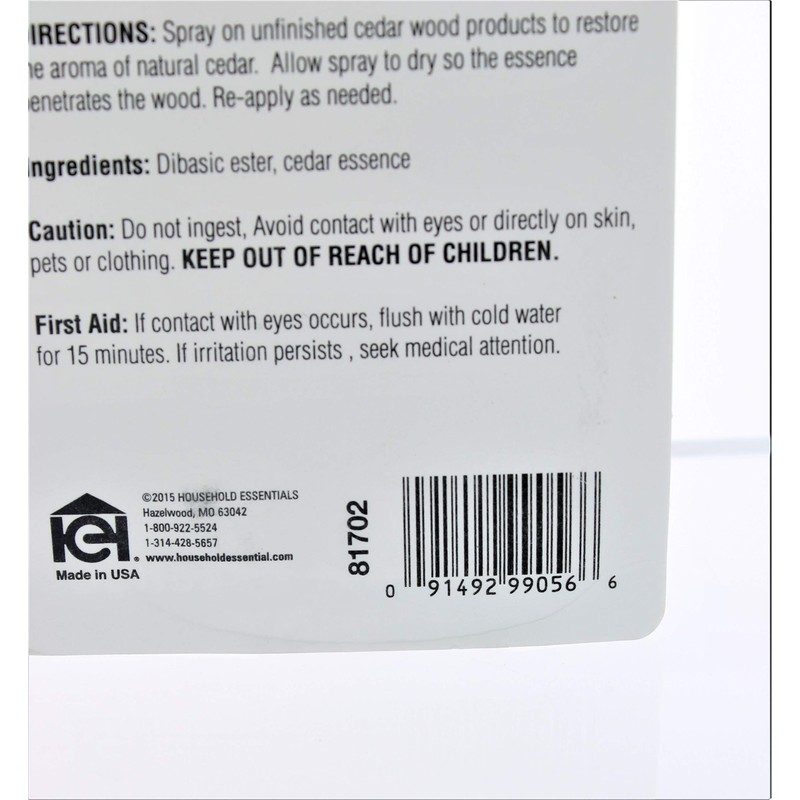 Cedar Fresh 81702 Cedar Power Spray 2fl. oz/ 59 ml