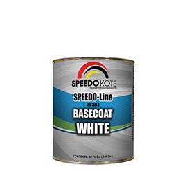 Speedokote Base Coat White Automotive Base Coat, One Quart SMR-3684-Q