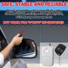 Kingdder 2 Pcs Two Button Garage Door Remote Compatible with