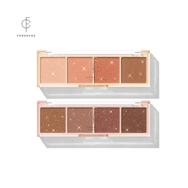 FORENCOS Bare Shadow Palette 6g, Color:02 Blink