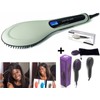 Corioliss Professional Hair Straightener Brush + Travel brush