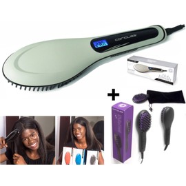 Corioliss Professional Hair Straightener Brush + Travel brush