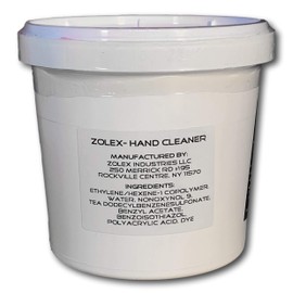 Zolex Water Activated Cherry Hand Cleaner for Hard Working Hands | Stain Remover for Heavy Duty Workers | Grease Remover for Mechanics and Industrial Workers - Non-Toxic Petroleum Free | Workman-Sized 1.5 lb. Tub |