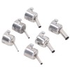 6Pcs 850 Heat Gun Nozzle Kit Aluminum Alloy 3 4